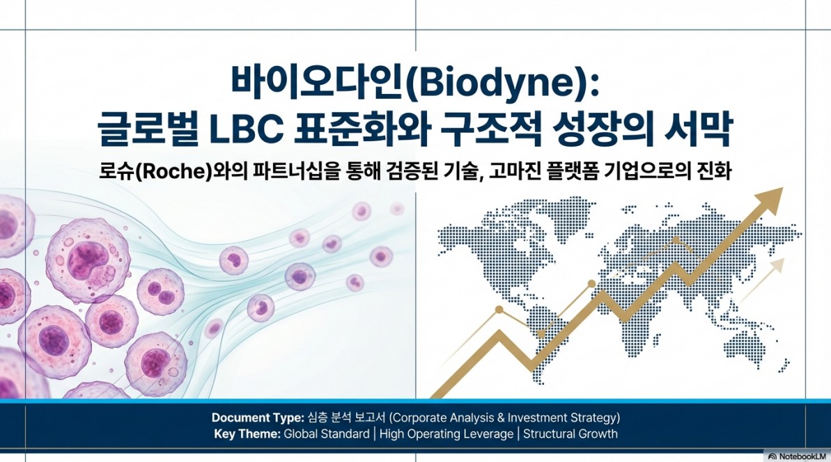 바이오다인: 로슈(Roche)가 선택한 글로벌 표준, 꿈의 영업이익률 90%가 시작된다 - 돈보관