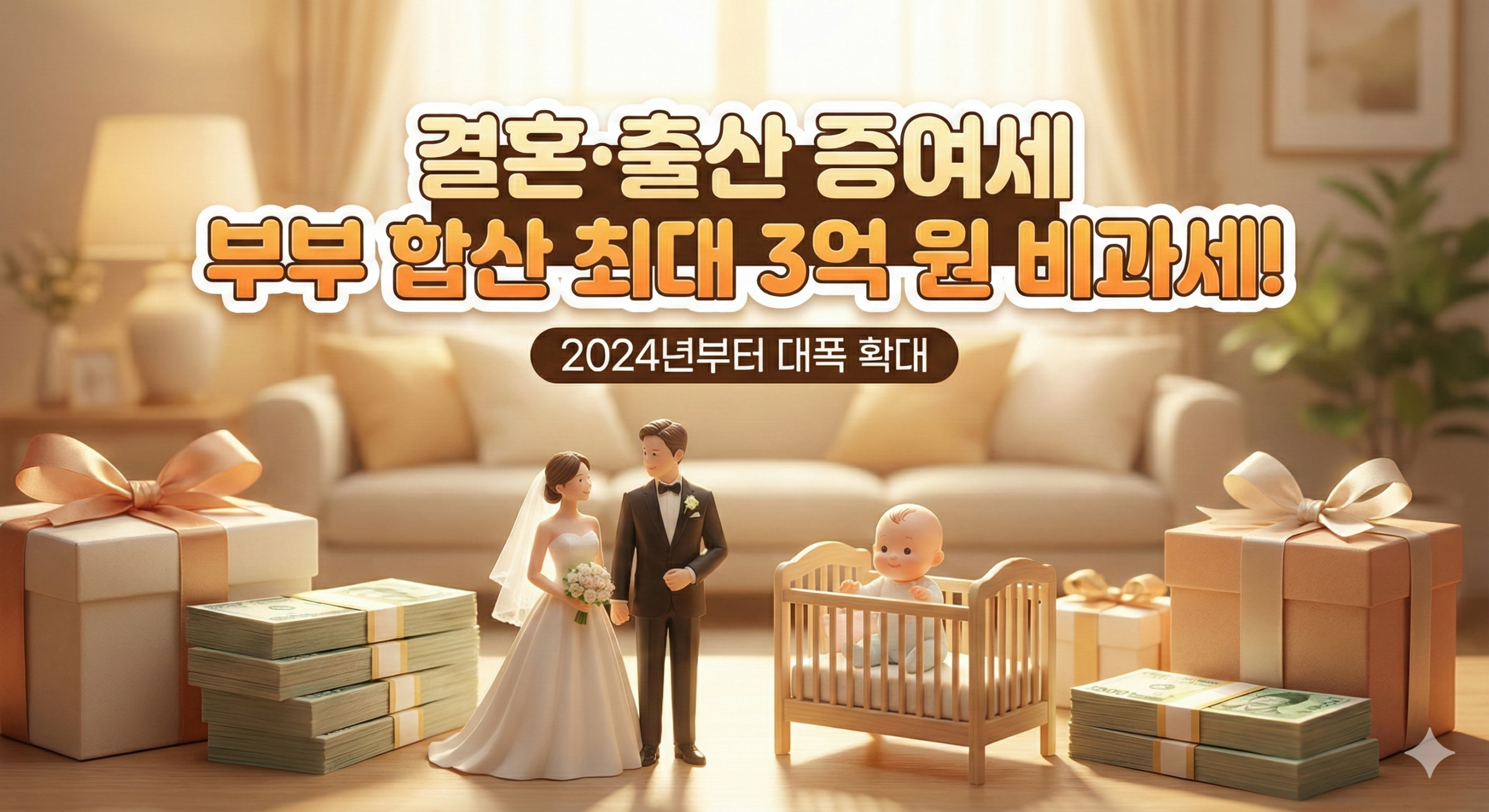 증여세 면제 한도 관련 이미지