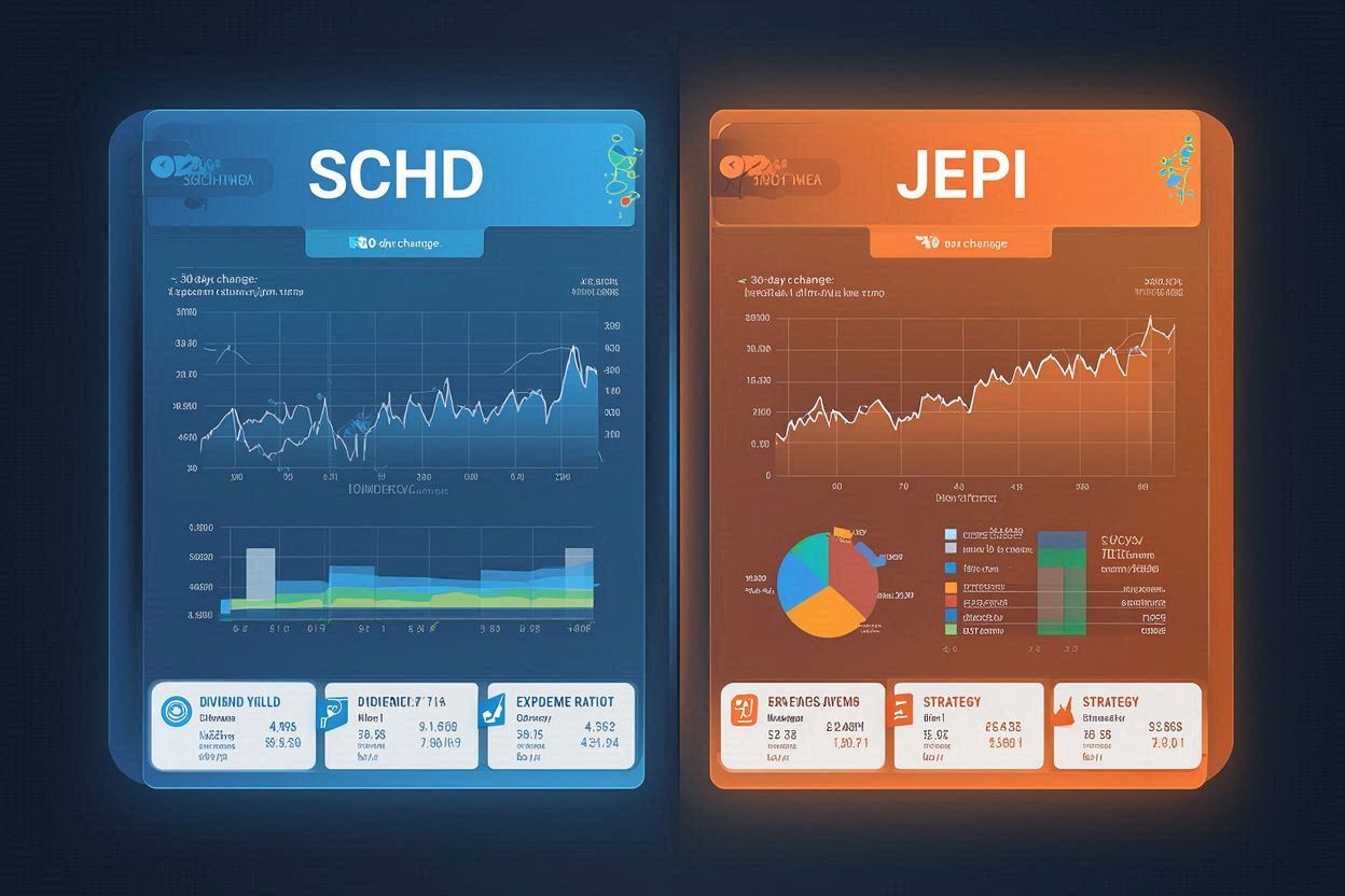 미국 배당주 ETF 비교 이미지